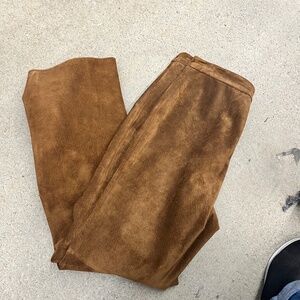 Vintage Valerie Stevens, leather suede pants
